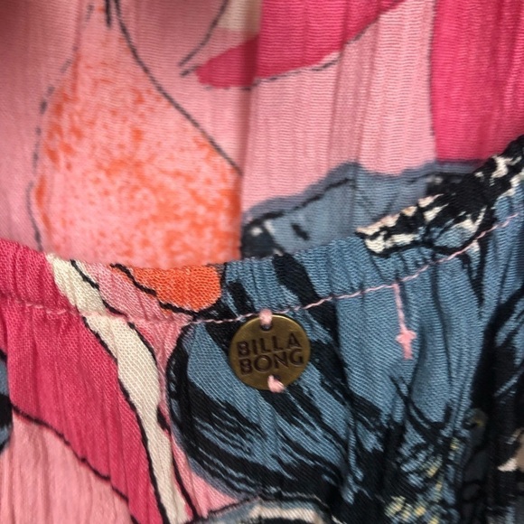 Billabong Florida Fever Babydoll Floral Mini Dress - Picture 6 of 9